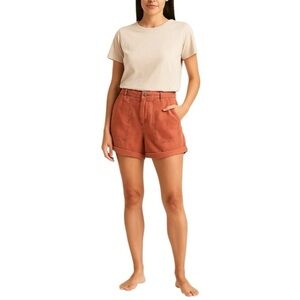 Bella Dahl Sedona Utility Short in Warm Henna size 30 NWT